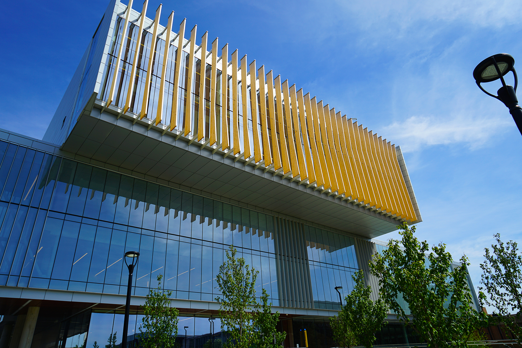 second student centre in the summer